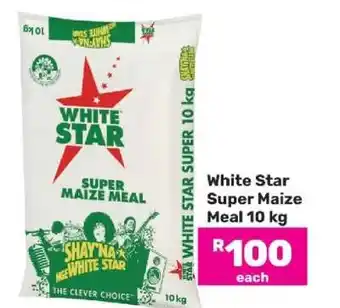 Game White Star Super Maize Meal 10 kg offer
