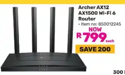 Game Archer AX12 AX1500 Wi-Fi 6 Router offer