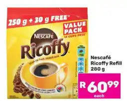 Game Nescafé Ricoffy Refill 280 g offer