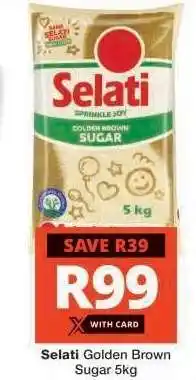 Checkers SELATI GOLDEN BROWN SUGAR 5kg offer