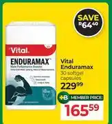 Dis-Chem Vital Enduramax 30 Softgel Capsules offer