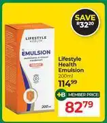 Dis-Chem Lifestyle Health Emulsion-200ml offer