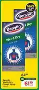 Dis-Chem Benylin Wet & Dry Cough Syrup-100ml Each offer
