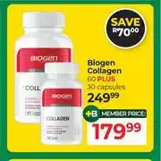 Dis-Chem Biogen Collagen 60 Plus 30 Capsules offer