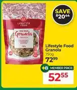 Dis-Chem Lifestyle Food Granola-750g offer