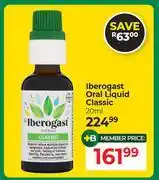 Dis-Chem Iberogast Oral Liquid Classic-20ml offer