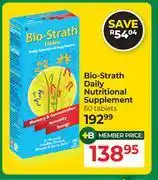 Dis-Chem Bio-Strath Daily Nutritional Supplement 60 Tablets offer