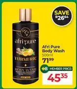 Dis-Chem Afri Pure Body Wash-500ml offer
