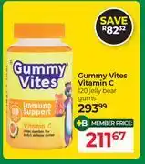 Dis-Chem Gummy Vites Vitamin C 120 Jelly Bear Gums offer