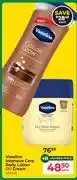 Dis-Chem Vaseline Intensive Care Body Lotion Or Cream-400ml Each offer