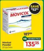 Dis-Chem Movicol Powder 20 Sachets offer