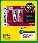 Dis-Chem Bioplus Booster 12 Sachets offer