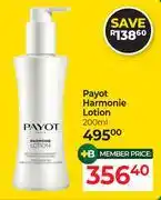 Dis-Chem Payot Harmonie Lotion-200ml offer