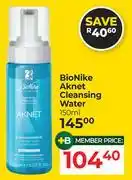 Dis-Chem Bio-Nike Aknet Cleansing Water-150ml offer