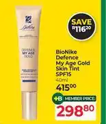 Dis-Chem Bio-Nike Defence My Age Gold Skin Tint SPF15-40ml offer