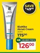 Dis-Chem Bio-Nike Aknet Cream-30ml offer