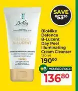 Dis-Chem Bio Nike Defence B-Lucent Day Peel Illuminating Cream Cleanser-150ml offer