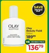 Dis-Chem Olay Beauty Fluid-100ml offer