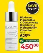 Dis-Chem Bioderma Pigmentbio C-Concentrate Brightening Pigmentation Corrector-15ml offer