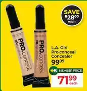 Dis-Chem L.A.Girl Pro Conceal Concealer-Each offer
