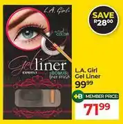 Dis-Chem L.A.Girl Gel Liner offer
