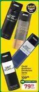 Dis-Chem David Beckham Deodorant Spray-150ml Each offer