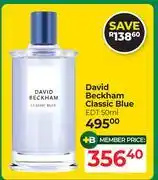 Dis-Chem David Beckham Classic Blue EDT-50ml offer