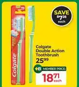 Dis-Chem Colgate Double Action Toothbrush-Each offer