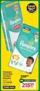 Dis-Chem Pampers Ultra Skin Comfort Nappies Sizes 1-6 Or Pants Sizes 3-7-Per Pack offer