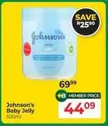 Dis-Chem Johnson's Baby Jelly-500ml offer