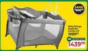 Dis-Chem Baby Things Sapphire Camp Cot offer