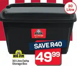 Pick n Pay Hypermarket BIG JIM Delta Storage Box offer