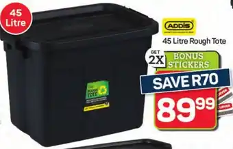 Pick n Pay Hypermarket ADDIS Rough Tote offer