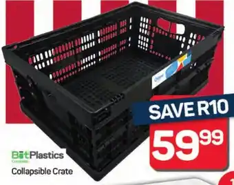 Pick n Pay Hypermarket Biit Plastics Collapsible Crate offer