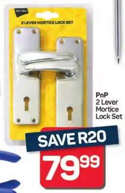 Pick n Pay Hypermarket PnP 2 Lever Mortice Lock Set offer