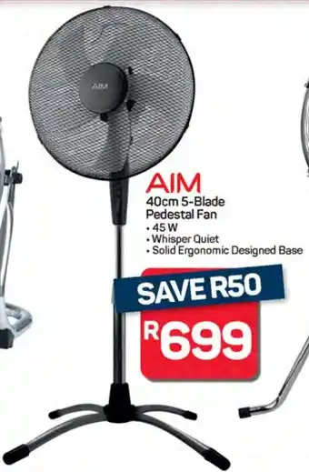 Pick n Pay Hypermarket AIM 5-Blade Pedestal Fan offer