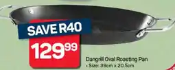 Pick n Pay Hypermarket DAY Dangrill Oval Roasting Pan offer