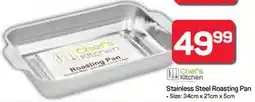 Pick n Pay Hypermarket Chef's Kitchen Stainless Steel Roasting Pan offer