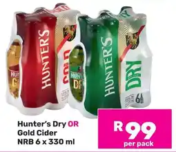 Game Hunter's Dry OR Gold Cider NRB offer