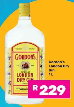 Game Gordon's London Dry Gin offer