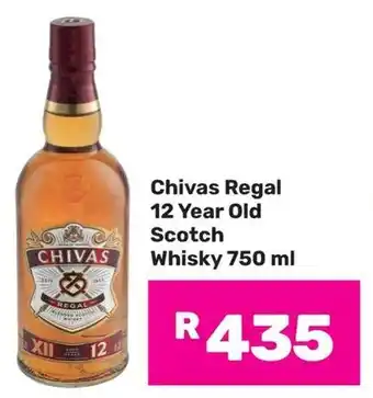 Game Chivas Regal 12 Year Old Scotch Whisky offer