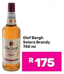 Game Olof Bergh Solera Brandy offer