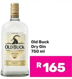 Game Old Buck Dry Gin offer
