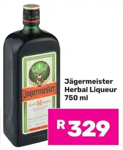Game Jägermeister Herbal Liqueur offer