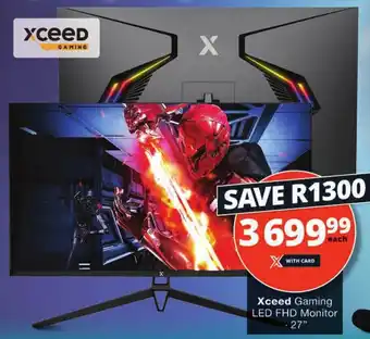 Checkers Xceed Gaming LED FHD Monitor offer