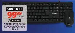 Checkers Xceed Byte Wired Keyboard Combo offer