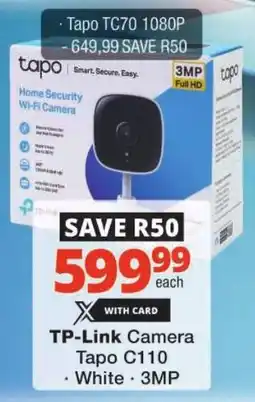 Checkers TP-Link Camera Tapo C110 offer