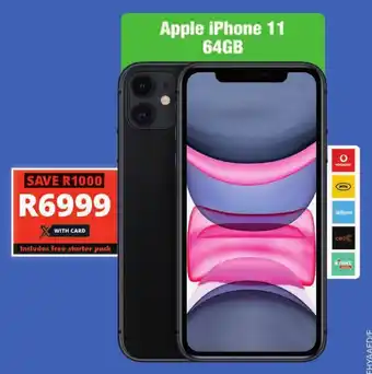 Checkers Apple iPhone 11 64GB offer