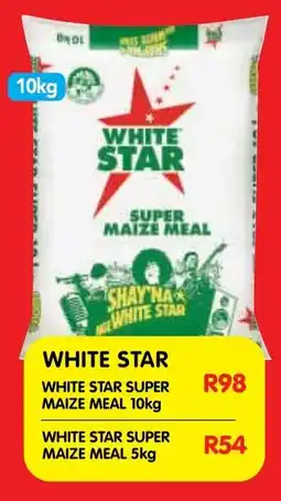 Shoprite White star super maize meal offer