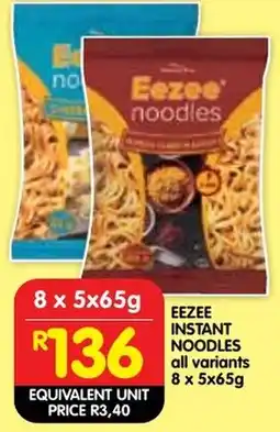 Shoprite Eezee instant noodles offer